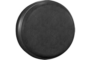 Amfor Spare Tire Cover 28"-29", Universal Fit for Jeep, SUV, RV, Trailer, Truck, Waterproof Dustproof PVC Leather Wheel Cover (Black)