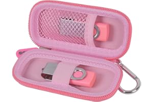 USB Flash Drive Case, SD Card Holder Compatible with Thumb Drive, Memory Cards, SDXC SDHC Storage Bag, Electronic Accessories