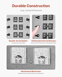 VEVOR Manual Transfer, 30-Amp 10-Circuit, Prewired