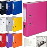Office Centre 5 x Purple A4 75mm Lever Arch Files Premium 2mm Card view 4