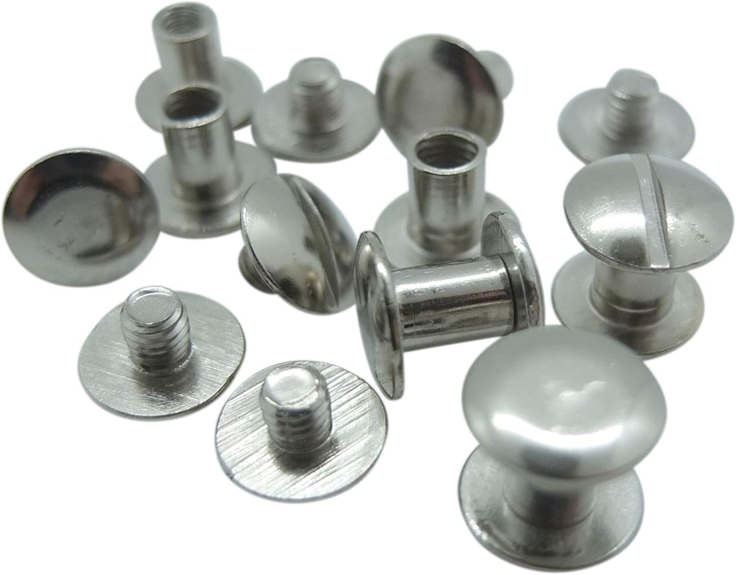 Gobrecht & Ulrich 25 x 10mm Book Binding Screws & Posts Chicago