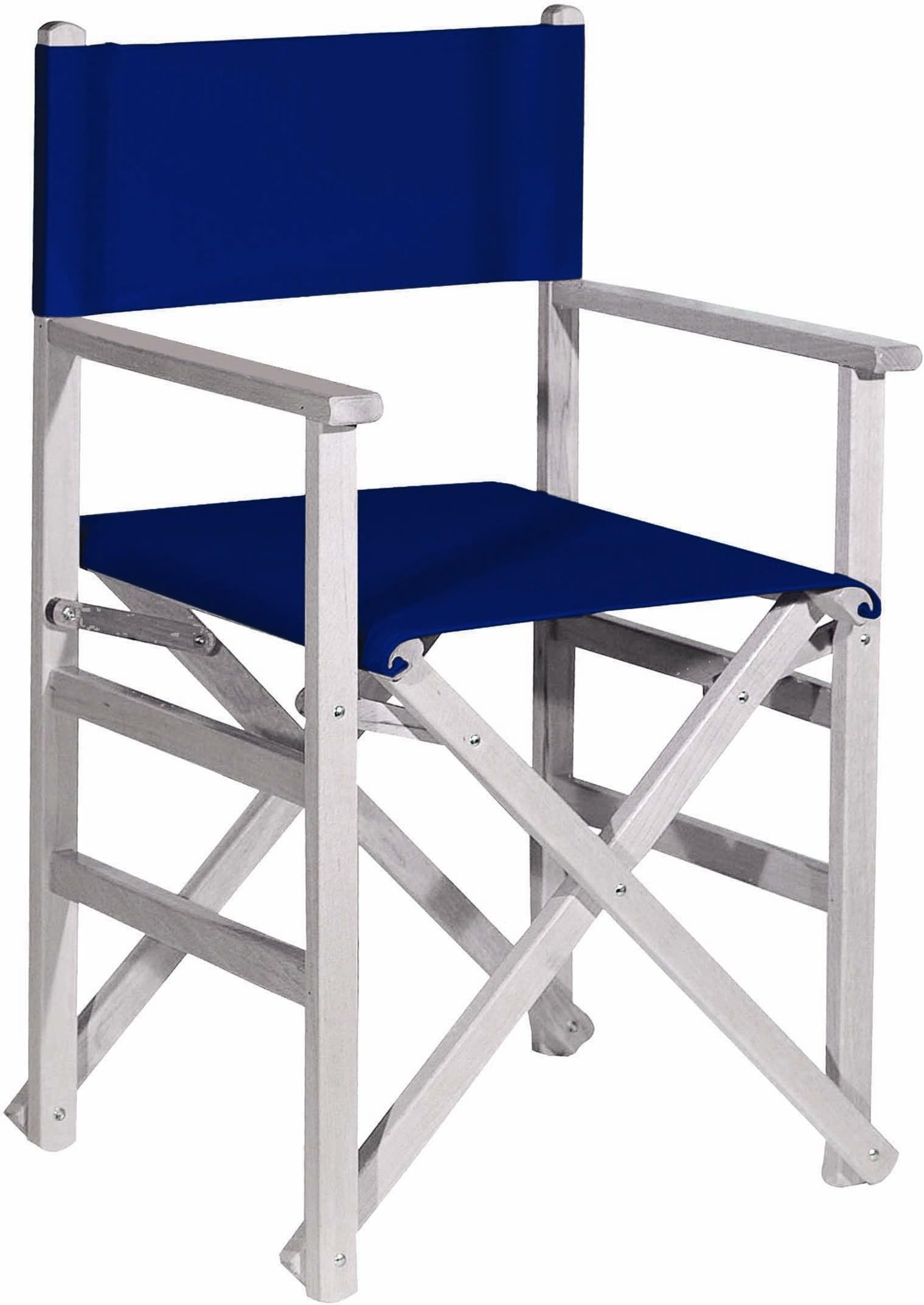 Aranaz 1555 Straight Folding Armchair, White