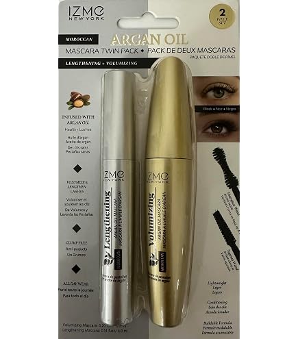 Amazon.com : IZME New York ARGAN OIL MASCARA VOLUMIZING & LIFT