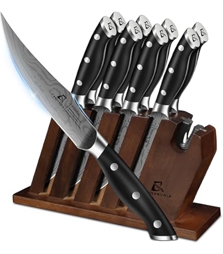 Amazon.com: Case xx Kitchen Cutlery Steak Knives Walnut Wood 6