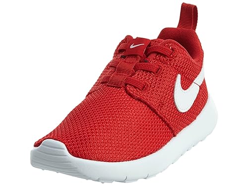 nike roshe white and red