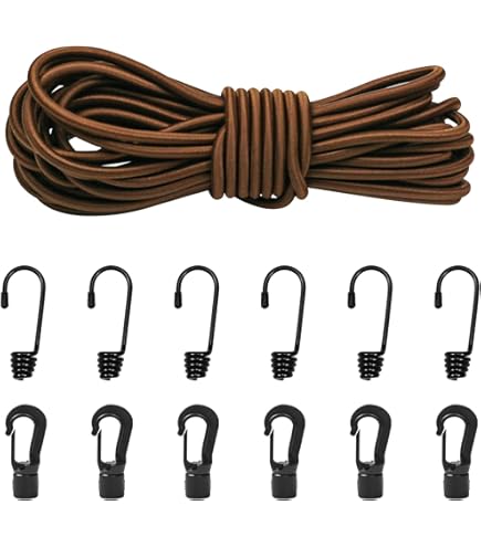 Cuerda Elástica Plana 3mm Cordón Elástico Negro Ajuste, Bandas