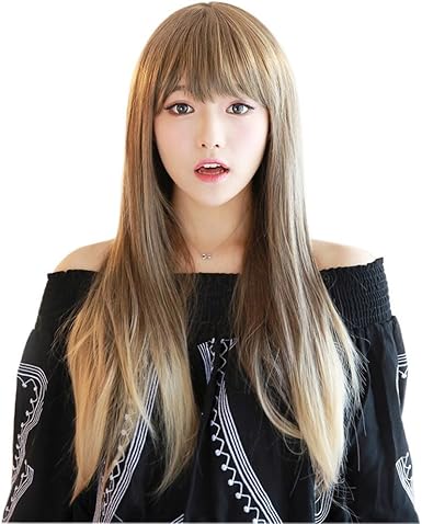Amazon Com Newpeck Girls Natural Straight Long Hair Women