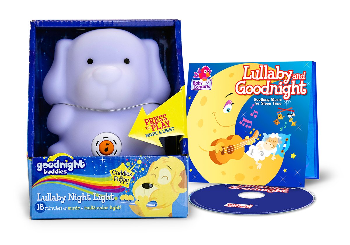 Various GoodNight Buddy Cuddles The Puppy Glowing Musical