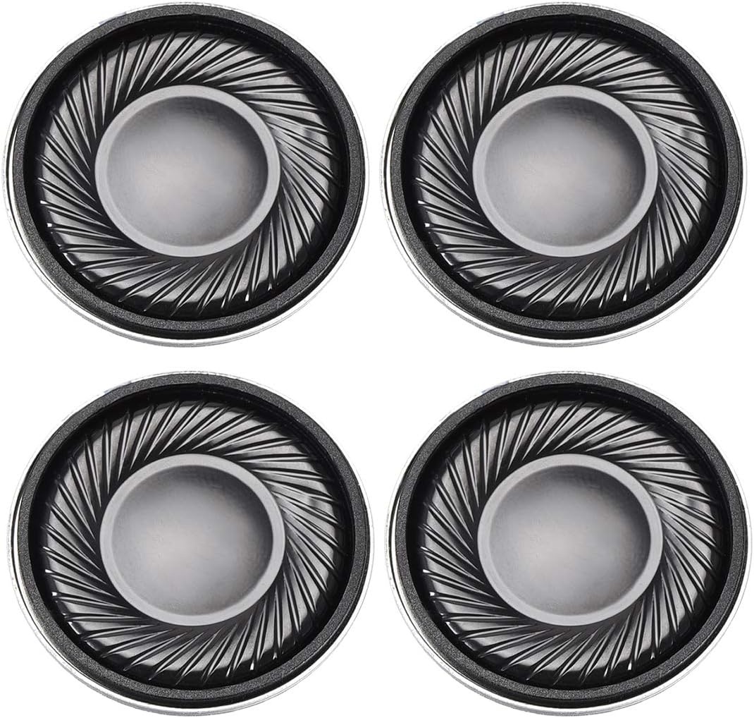 sourcing map 2W 8 Ohm Micro Internal Speaker Magnet Loudspeaker 28mm Dia 4pcs, 28mmx40mm 2w 8 ohm