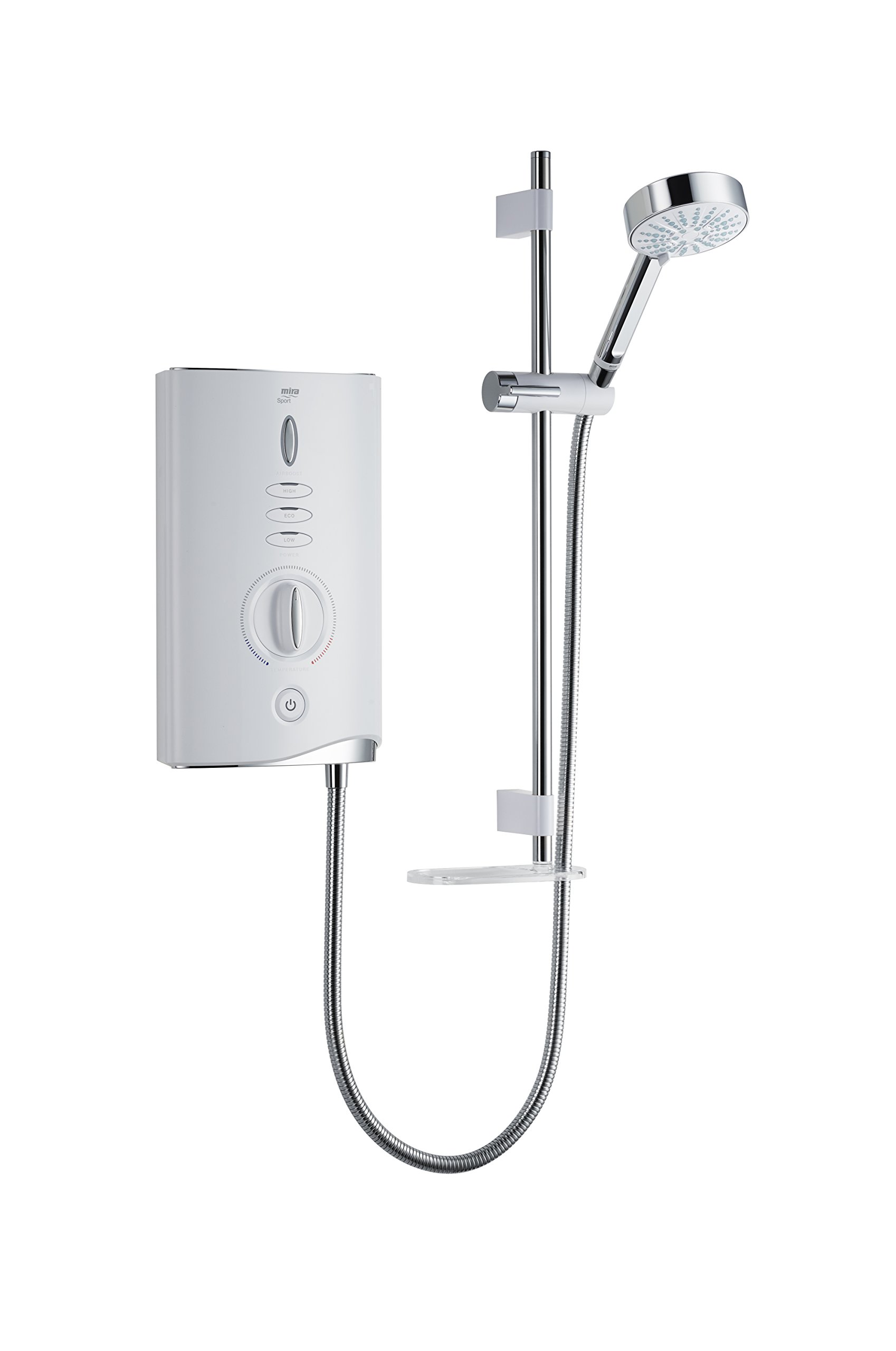 Mira Showers Sport Max Electric Shower 10.8 KW Electric Shower White/Chrome 1.1746.008