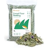 Niteangel Natural &amp; Soft Hamster Bedding Mate: Air-Dried Flowers &amp; Grass | Fun to Cage Habitat &amp; Adds Vibrant Color - Decor for Syrian Dwarf Hamster Gerbils Mice Degus or Other Small-Sized Pet
