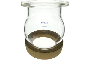 DONLAB REA-51-1000 1000ml/1L Round Replacement Reaction Kettle Flask Bottom Only