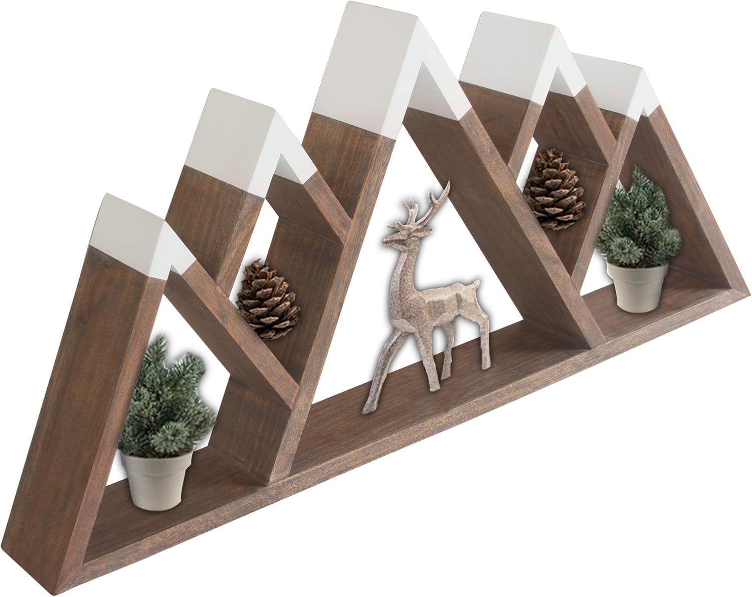 Mountainside Imports Floating Mountain Shelf Large 5
