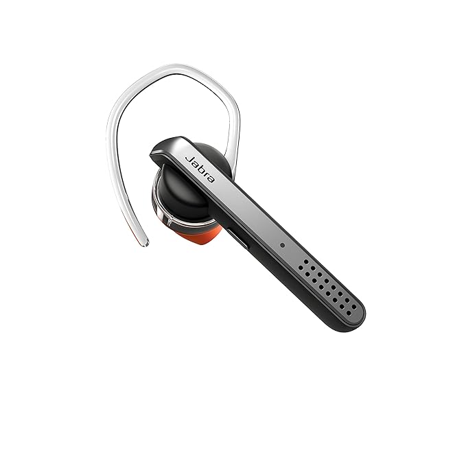 Jabra Talk 45 Bluetooth Mono Headset (HD Voice, Doppelmikrofontechnologie, Geräuschunterdrückung, Audiostreaming, Sprachsteue
