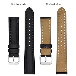 BISONSTRAP Watch Strap 23mm, Vintage Leather