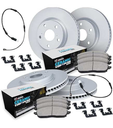 Rear Brake Rotors Set – Vented Discs For 2011-2017 BMW X3 & 2015-2018 X4 – AM Autoparts 10-Yr Warranty