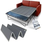 Meliusly Sleeper Sofa Bed Support Board Queen (60x48) - Lightweight | Covers Steel Support Bars - Under Mattress Bar Shield for Pull Out Couch, Flexible, Foldable, Easy to Install and Remove