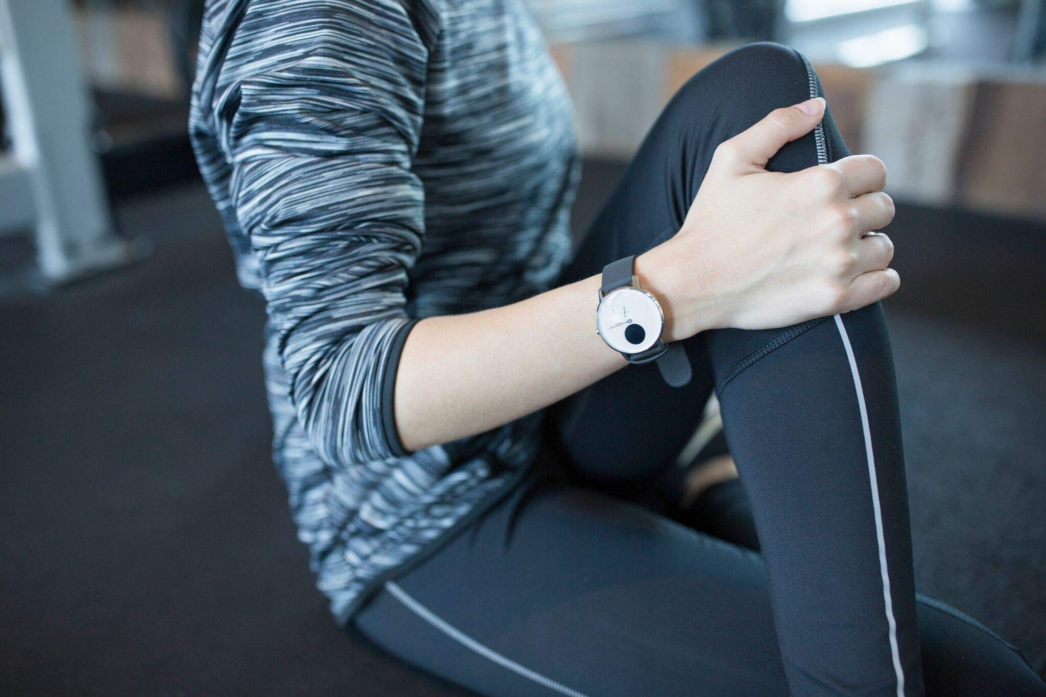 Withings Steel HR Hybrid Smartwatch Activity Tracker with Connected GPS, Heart Rate Monitor, Sleep Monitor, Smartphone Notifications, Waterproof and a Battery Life of 25 Days