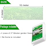 Muzhira Garden Fleece 17gsm 2m x 10m Plant Protection Cover view 7