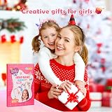 Porwke Girls Hair Accessories Craft Kit Unicorn Mermaid Butterfly Flower Ages view 7