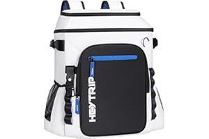 Heytrip Backpack Cooler 36/54 Cans Insulated Waterproof Cooler Bag for 20 Hours Cold Retention, Leak-Proof Camping Cooler with Multi-Compartments
