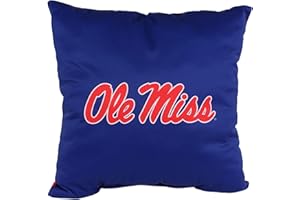 College Covers ETC DP18 Pillow, 16" x 16", Ole Miss Rebels