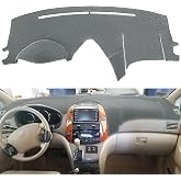Fcovergurus Dash Cover Mat Fit for Toyota Sienna 2004-2010 (Dark Gray) F99 | Fcovergurus Custom Dashboard Cover Pad Carpet Protector