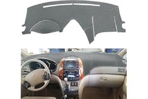 Fcovergurus Dash Cover Mat Custom Fit for Toyota Sienna 2004-2010, Dashboard Cover Pad Carpet Protector (Dark Gray) F99