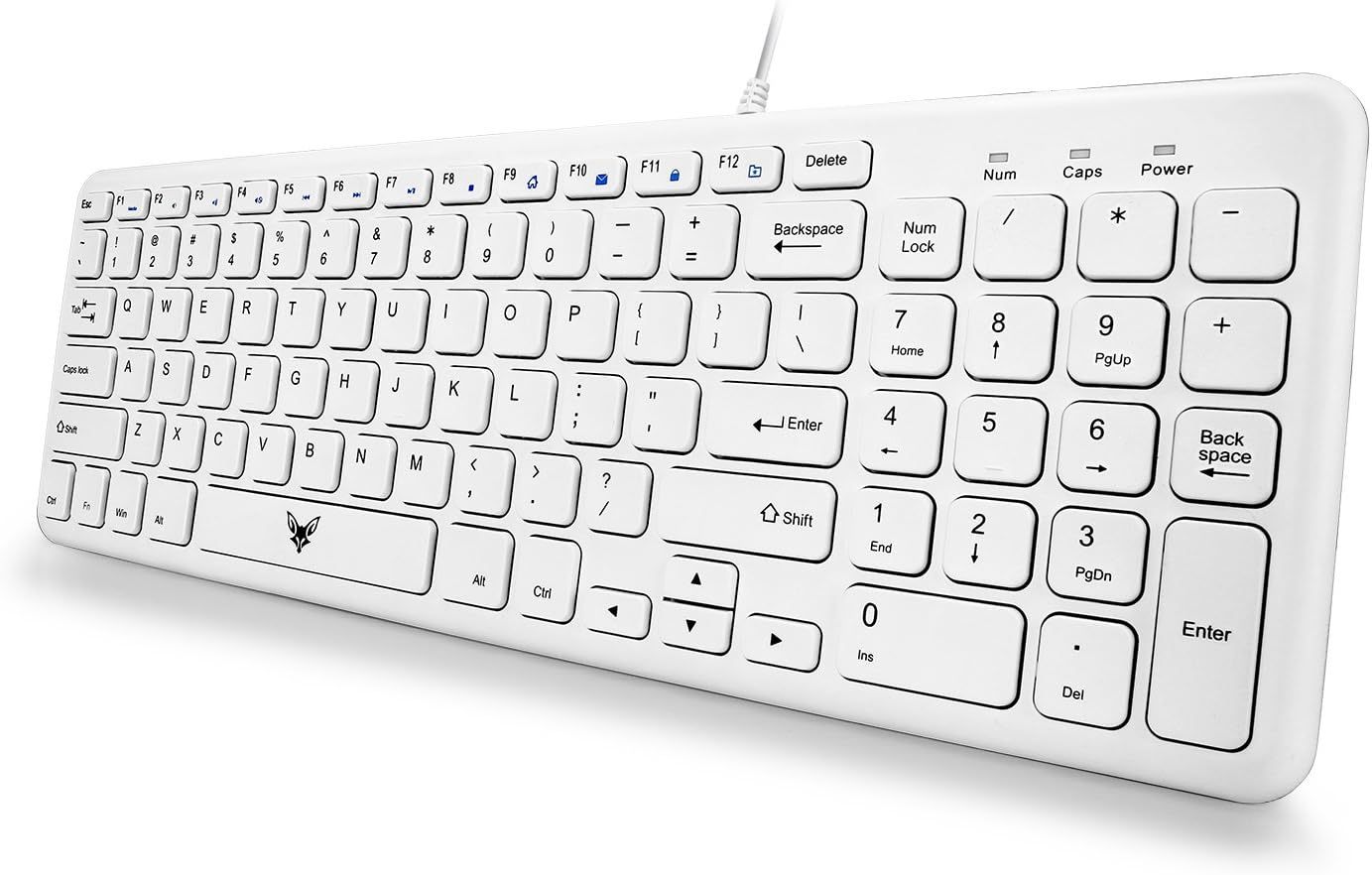 AIRFOX K500 Irina kaptelova USB Wired Keyboard for PC, Laptop, Notebook, for Windows, Mac