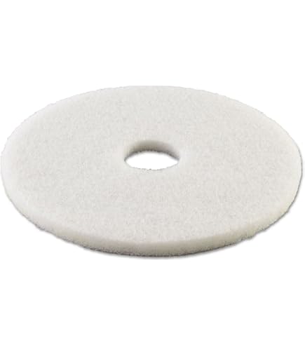 Americo® Buffing Pad, 13" Diameter, Red, 5/Carton | C.T - View #10