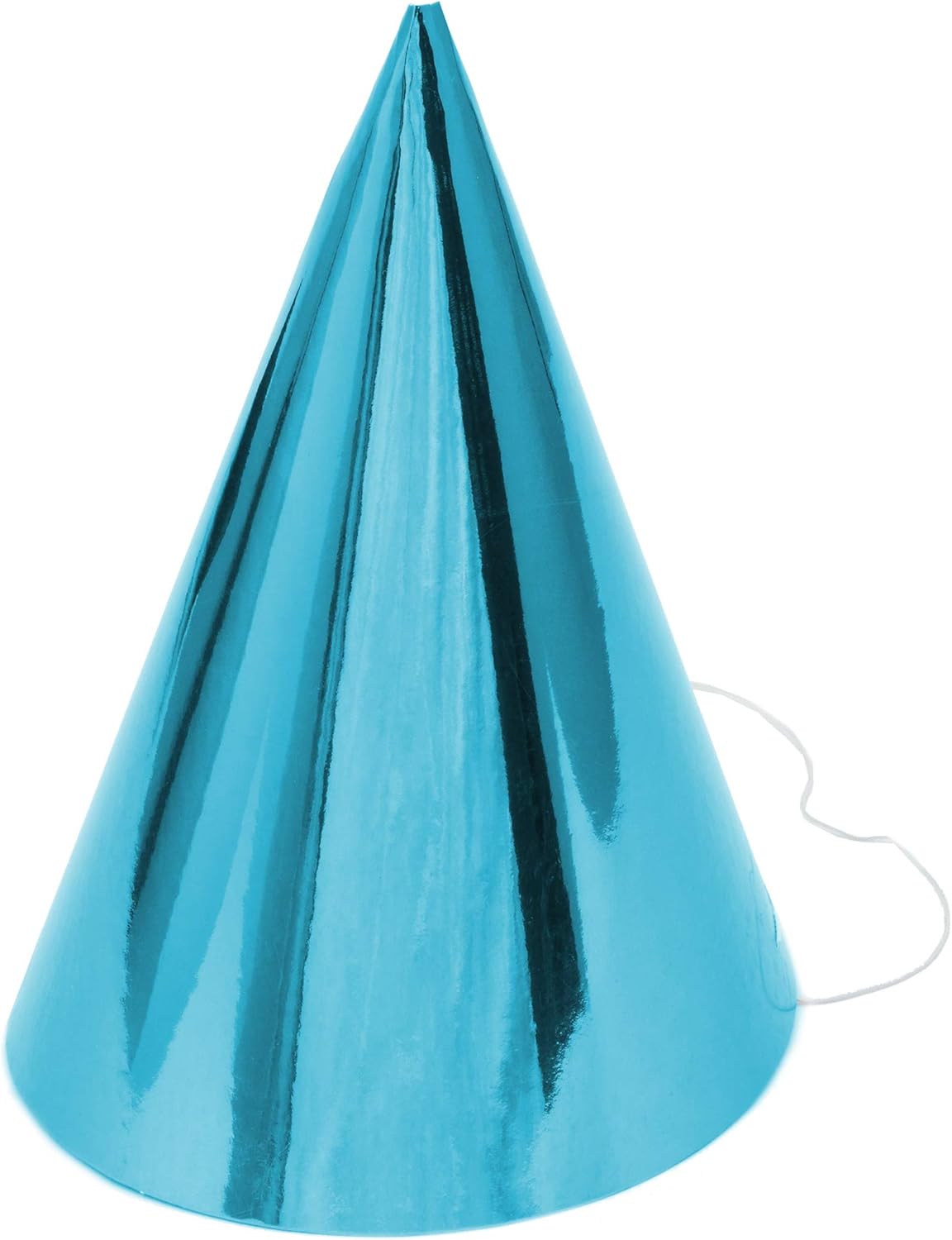 Cone Party Hats, Metallic Foil (4.8 x 6.8 in, 50-Pack): Health & Personal Care