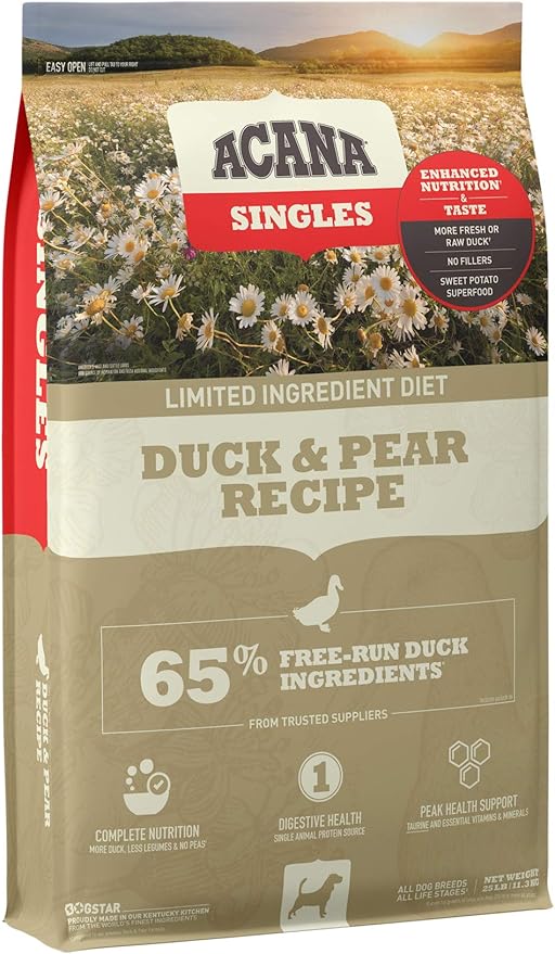 acana singles duck and pear