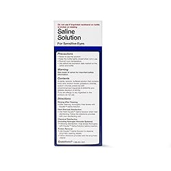 Equate Saline Solution for Sensitive Eyes, 12 FL Oz