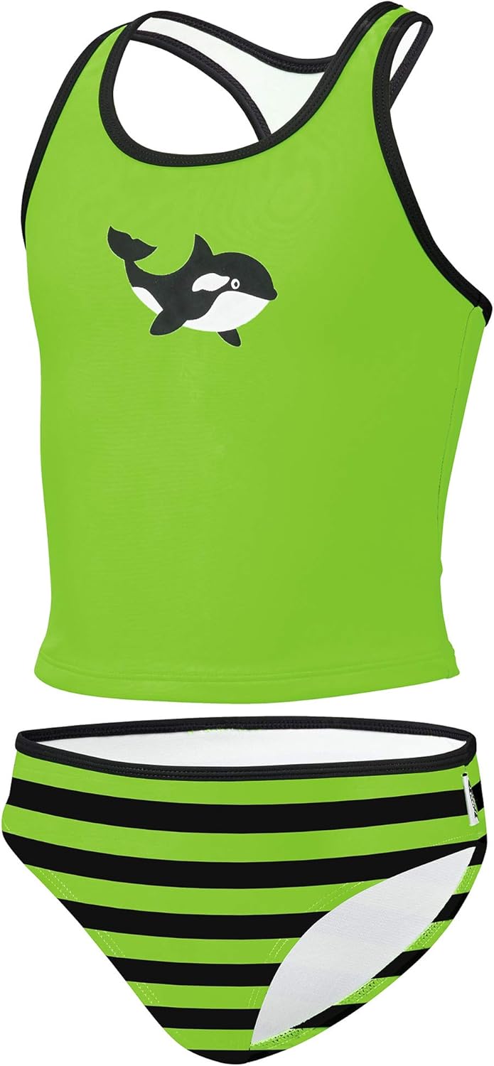 Beco Beco Sealife Mädchen Kinder Tankini Badeanzug pink/grün Größe 116