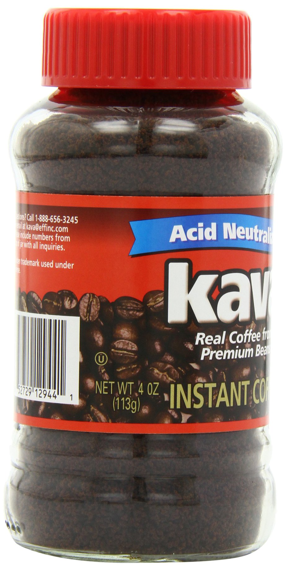 Kava Reduced Acid Instant Coffee, 4 Oz, (Pack Of 3) on Galleon Philippines