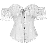 Alivila.Y Fashion Womens Vintage Sexy Removable Spaghetti Strap Bowknot Corset