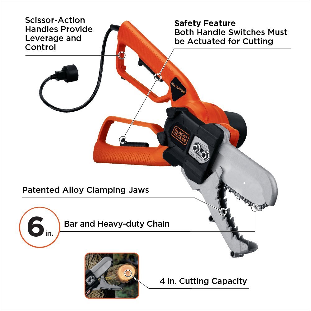 BLACK+DECKER LP1000 Chainsaws product image 9