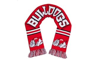 Tradition Scarves Gardner-Webb Scarf - GWU Bulldogs Knitted Classic