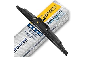 GSPSCN 10" Rear Wiper Blade, Original Replacement Back Windshield Wiper Blades for Chevy Trax 22-13 /Jeep Compass 17-07，Patriot 17-07/ Ford Escape Focus 07-01/ Dodge Caliber 12-07 /GMC Acadia 18-17 (10-1)