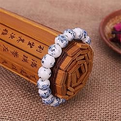 LKXHarleya Women Porcelain Beads Bracelet Vintage