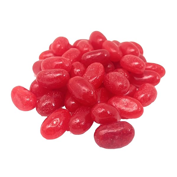 YANKEETRADERS CINNAMON JELLY BEANS, JUMBO SIZE, 2 POUND BULK BAG