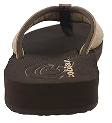 cobian Women's Floater Flip-Flop, Mocha, 8