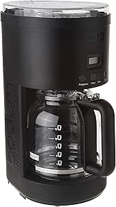 Bodum 11754-01CA Bistro Programmable Coffee Maker, 1.5L, 51oz, Black