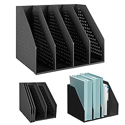 SAYEEC Collapsible Magazine File Holder with 4