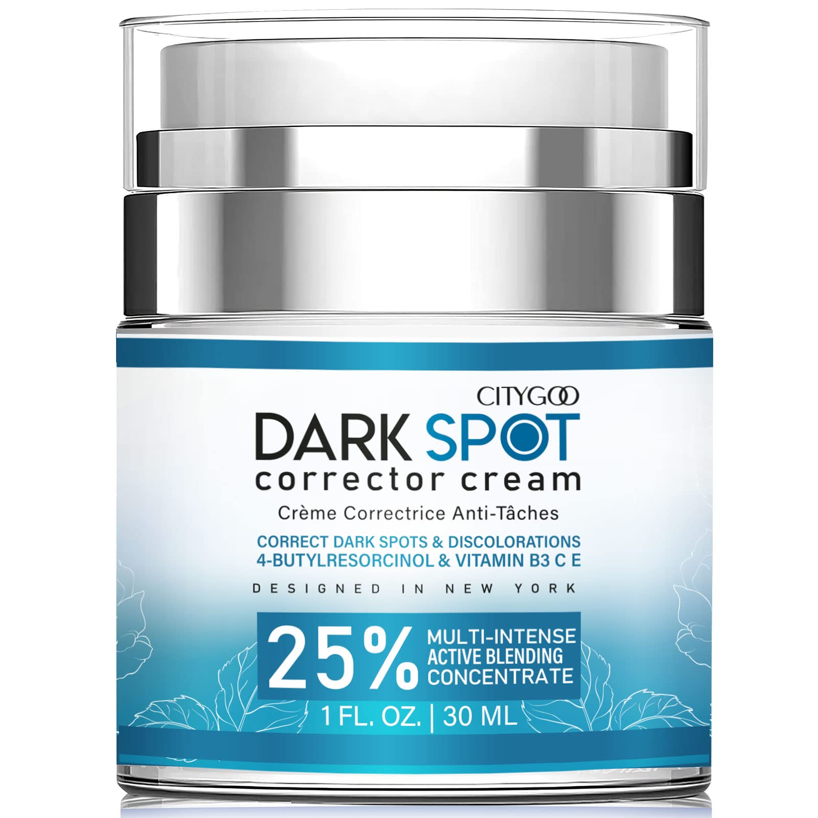 Dark Spot Remover for Face and Body: Dark Spot Corrector Cream - Enriching Skin Care for All Skin Tones - Ideal for Sun Spots, Melasma, Freckles, and Blemish Reduction 1 fl oz