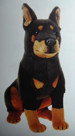 doberman peluche