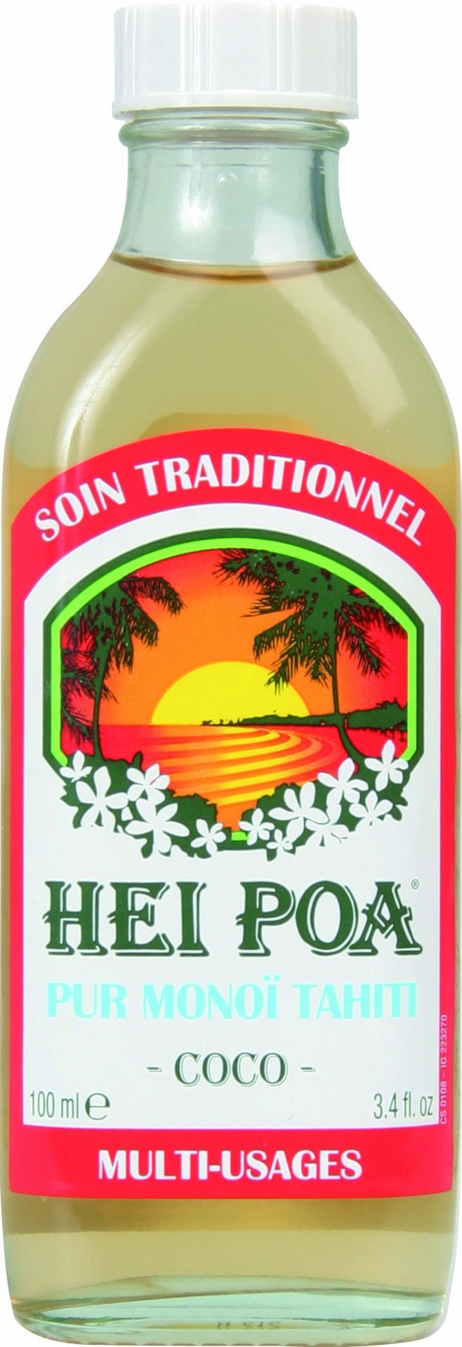 Hei Poa Traditional Monoi Oil (Coconut)