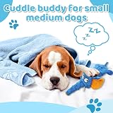 Acehome Squeaky Elephant Dog Toy Plush Chew Toy No Stuffing Interactive view 4