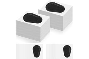 PANITAY 120 Pcs Adhesive Eye Patches, Eye Patches for Adults Pad Disposable Eyepatch Latex Free Adhesive Bandages for Adult(3 x 2 Inch,Black)