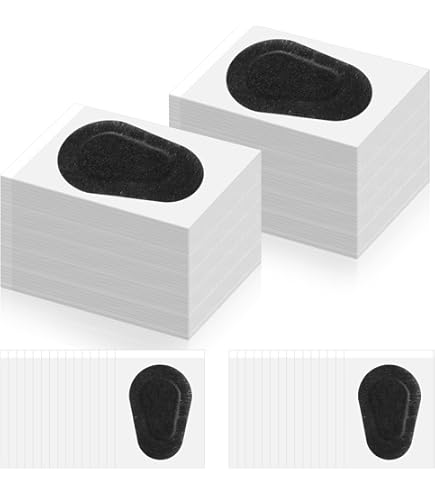 black eye patch テープ Amazon.com: 80 Pcs Adhesive Eye Patches, Disposable Eye Pads for